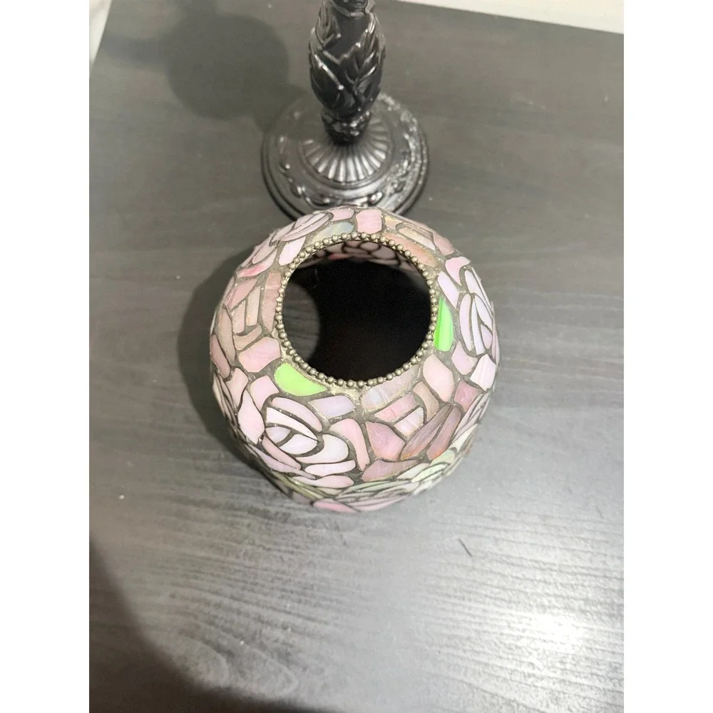 PartyLite Stained Glass Pink 
